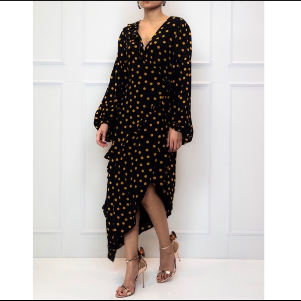 Capulet ‘Pansy’ dress in Gold Dot XS